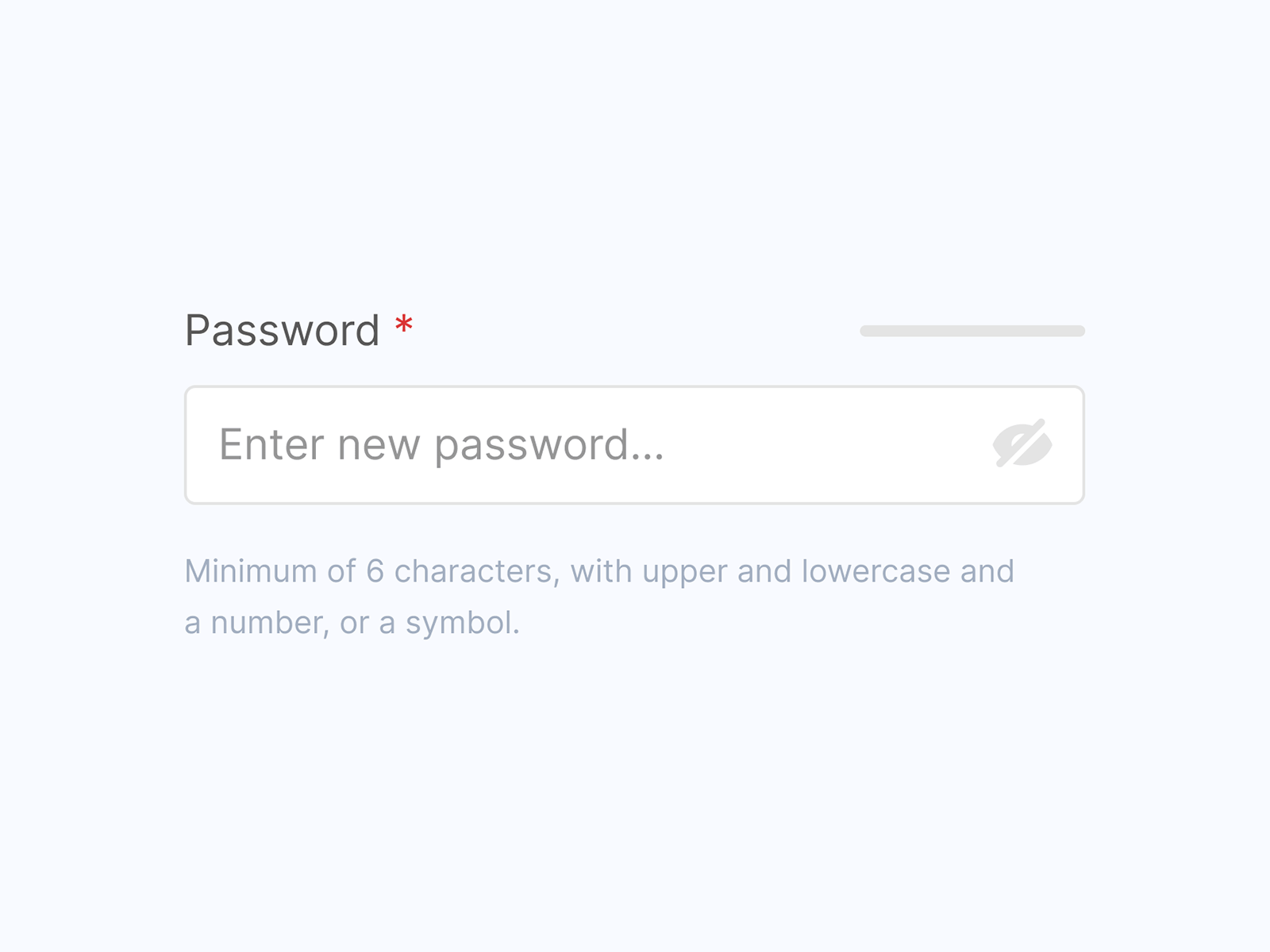 Password Strength clean design managment minimal password simple space ui ux web