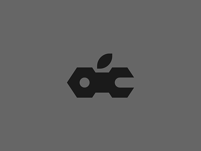Mac Tec apple branding clean design icon inspiration logo perfect repair simple spanner tech vector