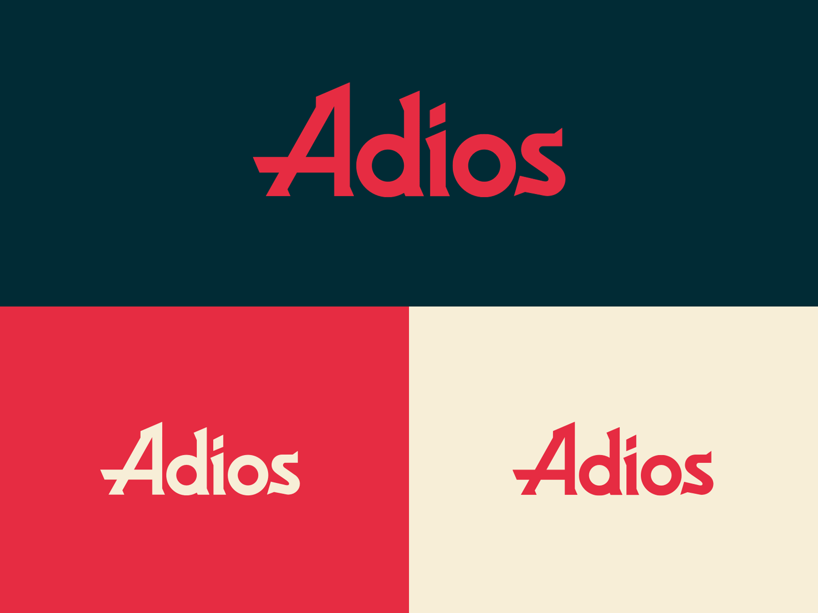 Adios Branding & Patches adios brand identity branding branding and identity branding design creative agency design design agency graphic design illustration logotype patch patches product design typography website