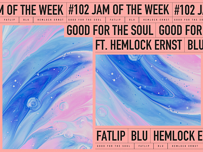 Jam of the Week | 102 abstract album art album cover art album cover design blu branding design fatlip graphic design hip-hop illustration jam of the week music new music product design typography