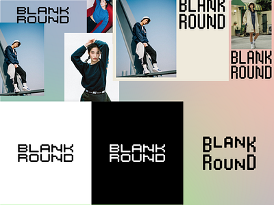 Blank Round: Pixel Direction asian culture branding cool culture design graphic design identity design identity system illustration logo design logodesign product design responsive branding streetwear typography website