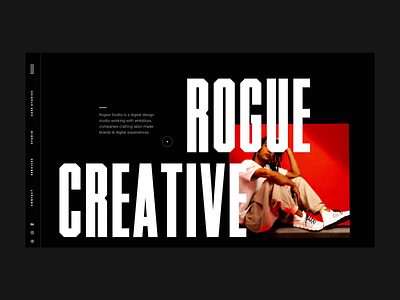 Rogue Site Update animation branding design graphic design homepage interactive design mobile design motion design product design rogue rogue studio rogue website typography ui ui animation ux web web design website website design