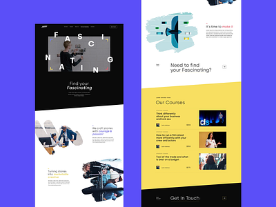 Find Your Fascinating branding design graphic design illustration process product design rogue studio strategy typography ui ux video video production web website