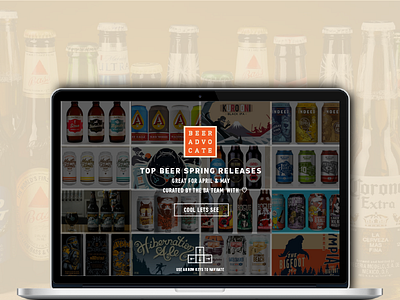 Beer Advocate Re-Design: Beer Grid