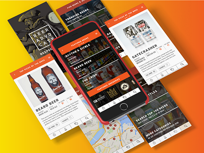 Beer Advocate Re-Design: Mobile App