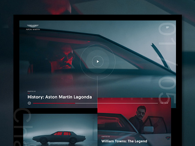 Lagonda History Video Gallery cars images ui video gallery web design