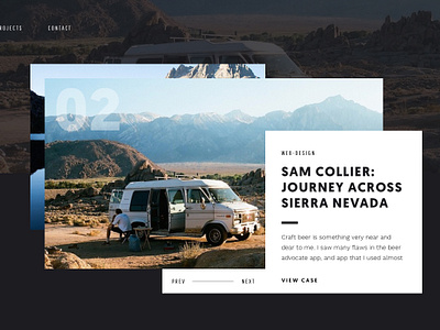 Sneak peak of my portfolio by Britton Stipetic on Dribbble