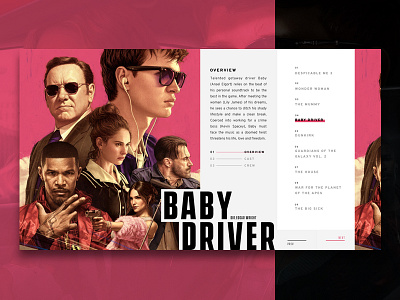 Movie Slider | UI interface movies slider ui web