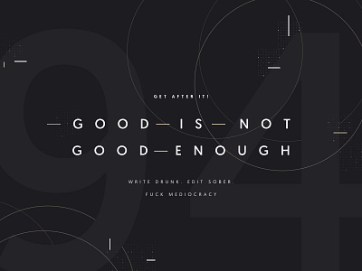 Cover Design | Inspirational Quote cover design dark inspirational quote quote type typography