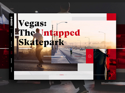 Morning Exercise - Old Comp New Tricks daily ui design get after it skate skateboarding ui web