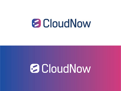 Cloud Now Re-Branding branding colorful gradient idenitiy identity system india logo system process silicon valley tech wip