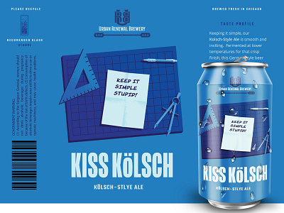 Kiss Kolsch | Urban Renewal Brewing