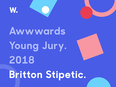 Awwwards Young Jury | 2018 2018 awwwards color cool designer honored jury ui ux web web designer wow