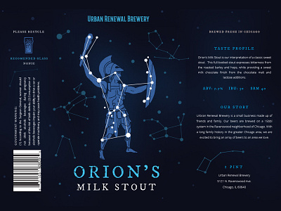 Orions Milk Stout