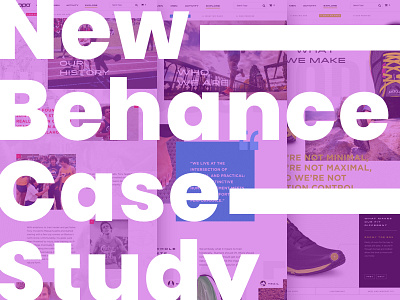 Topo Athletic Case Study about page athletics design interactive shoes story telling typography ui ux web website
