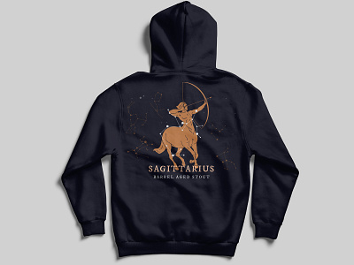 Sagittarius Hoodie clothing design gear graphic design illustration retail swag