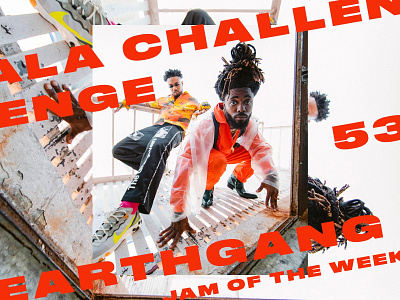 Jam of The Week | 53 design earthgang graphic design jam of the week music music cover typogaphy