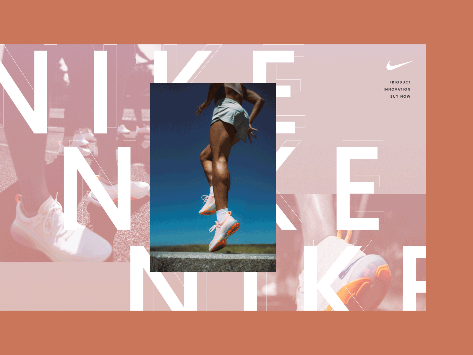 Nike + Rogue art direction branding colorful design design design concept graphic design nike nike joyride product design rogue shoes tech typography ui ux web website