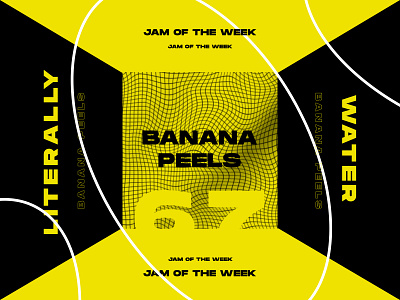Jam Of The Week | 67 austin texas banana peels branding design graphic graphic design hip hop illustration jam of the week music music art music player typography vector