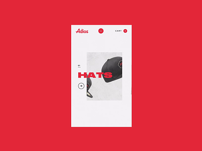 Adios Mobile - products adios animation branding design ecommerce graphic design motion design product design shopify streetwear typography ui ui animation ux web web animation website
