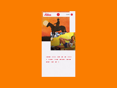 Adios Mobile - Story about page animation branding design ecommerce graphic design interaction design mobile product design tech typography ui ui animation ux web web design website