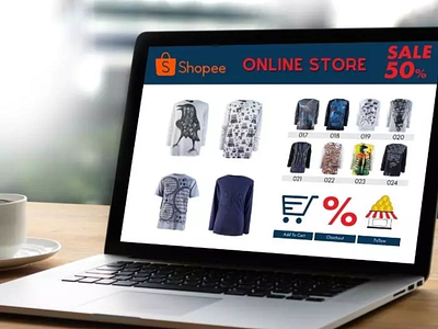 Jasa Pembuatan Toko Online di Shopee ads branding design graphic design illustration shopee