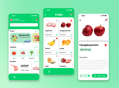 Grocery mobile app app app design design figma grocery store marketplace ui ui design uiux