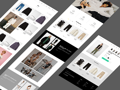 Shoptacle - Fashion Store Website design fashion fashion store figma landing page marketplace ui ui design uiux user interface web web design website