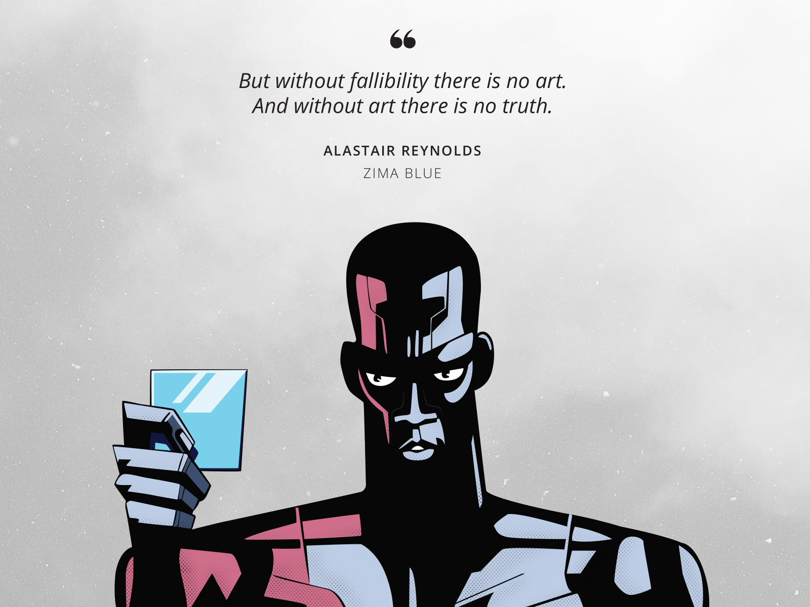 Zima Blue Illustration by David Fox on Dribbble