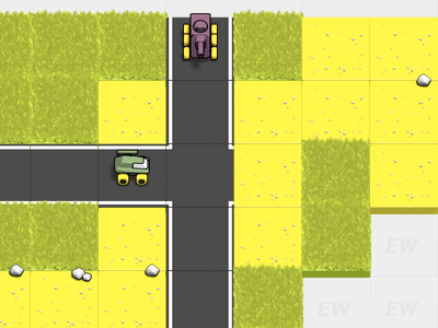 Tanks & Tiles & Roads! 3d render modeling shader illustration tile roads tiling