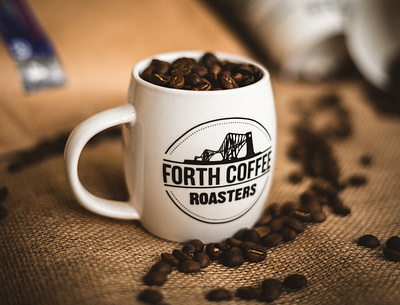 Forth Coffee Roasters brand coffee coffeebeans coffeemug coffeeroasters freshcoffee photography product photography
