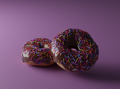 3D Donuts 3d art artwork digital digitalart illustration