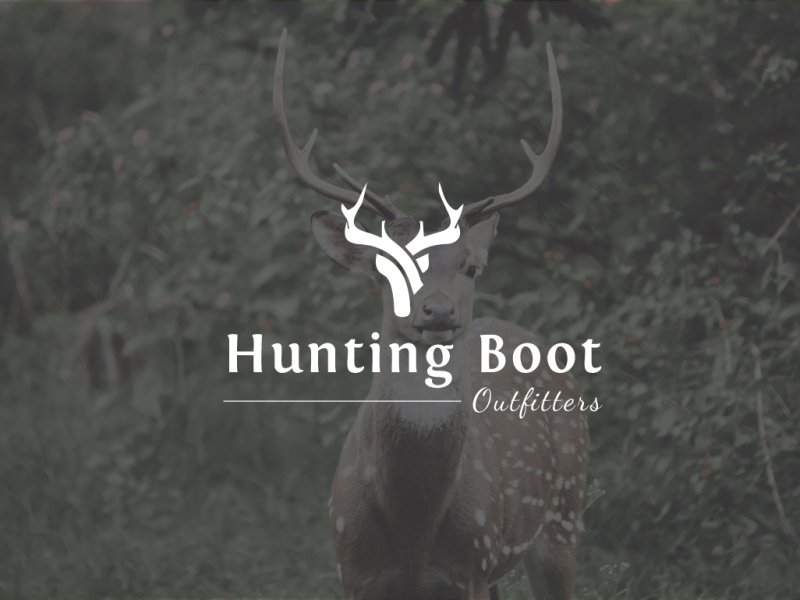 Hunting Boot Logo Design by Amena Akter keya on Dribbble