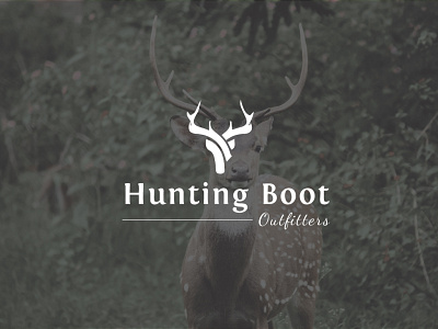 Hunting Boot Logo Design branding design flyer design graphic graphic design illustration logo