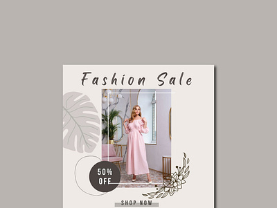 Fashion Sale Banner ads advertising brand identity branding design digital art fashion flyer design graphic graphic design illustration logo marketing photoshop poster social media post socialmedia ui ux vector