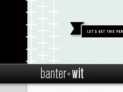 Banter + Wit website