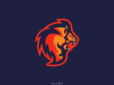 Lion Esport logo esportlogo illustration lion lion head lion logo logo logodesign vector