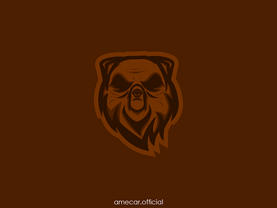 Bear Logo animal bear bear logo design esport esportlogo illustration logo logodesign simple vector