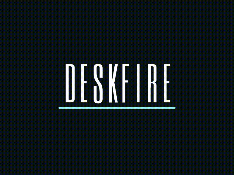 Deskfire Website agency branding clean deskfire montreal motion responsive smoke studio website
