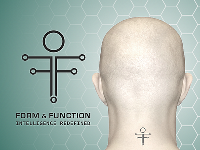 Form & Function ai angel artificial intelligence computer chip form funciton logodesign