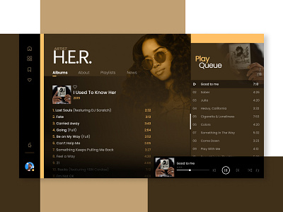 Music player - H.e.r.