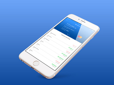 Bank Mobile App UI concept mobile app ui