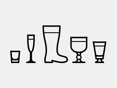 Drinkware Icons