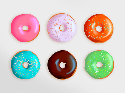 Donuts doughnut icons