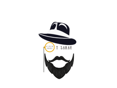 T SARAH LOGO daveti̇ye kart logo tasarim