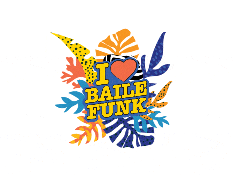 I love Baile Funk - Logo animation after effect after effects animation animation motion graphics