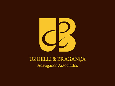 Uzuelli & Bragança Advogados associados branding graphic design lawyers