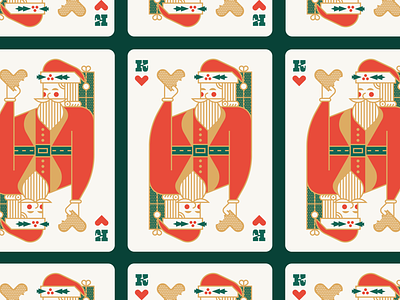 Santa Playing Card