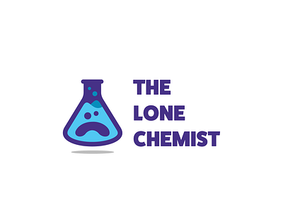 Lone Chemist Podcast brand identity branding drawing film icon illustration logo logomark marvel movie podcast science thanos