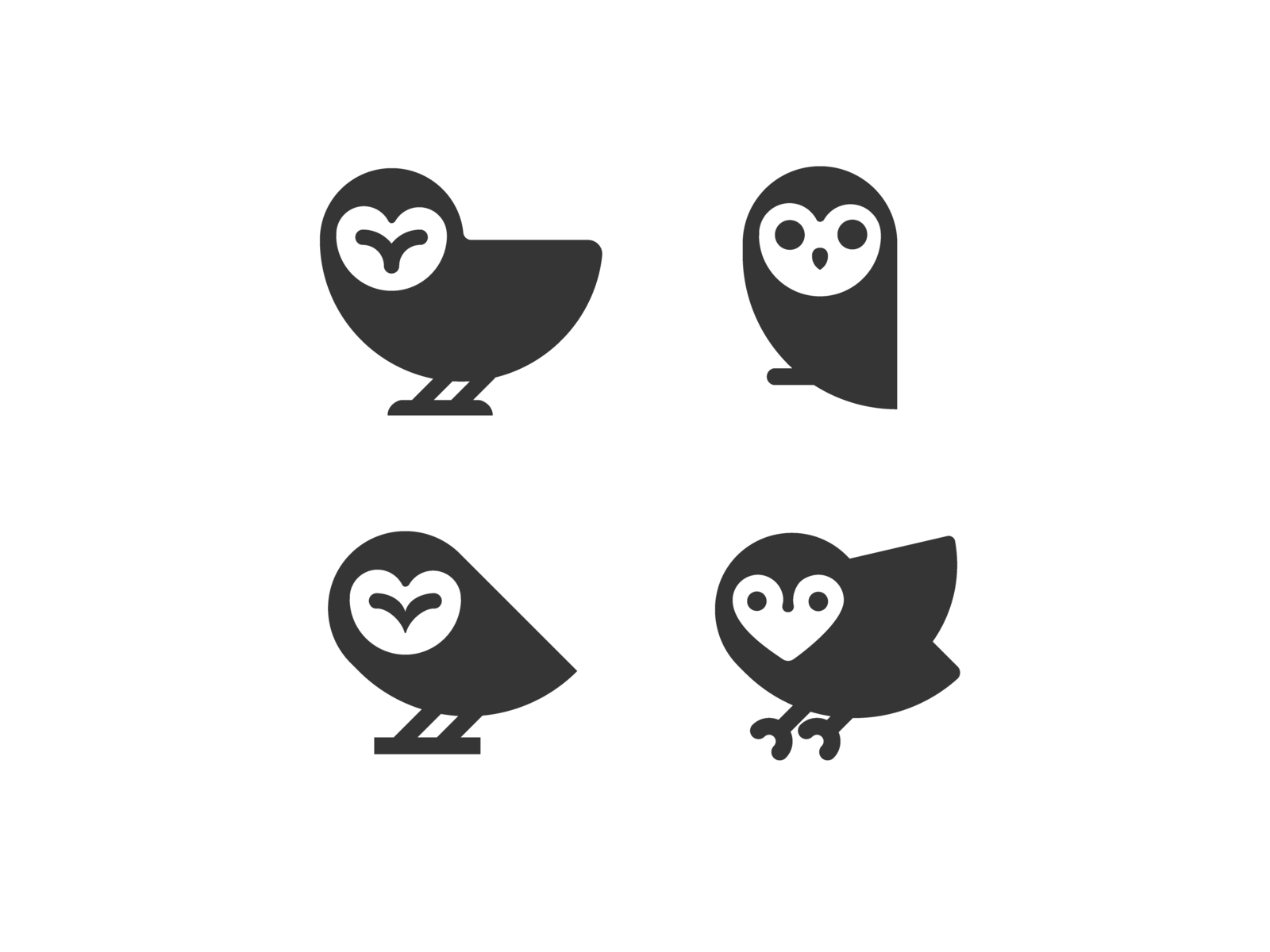 Owl Mark Exploration by Michael Penda on Dribbble